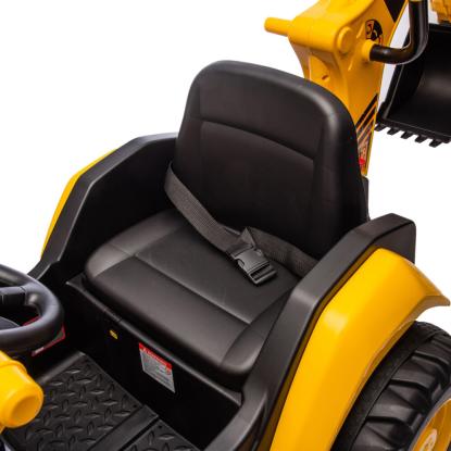 NORDIC PLAY Caterpillar el-rendegraver, 2 x 10,8 V batteri, gul