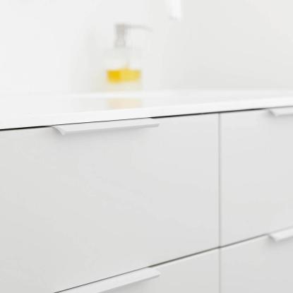 Beslag Design Edge Straight profilgreb, 350 mm, hvid