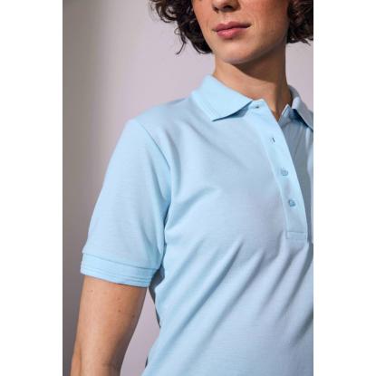 ID 0521 poloshirt, klassisk, dame, lys blå