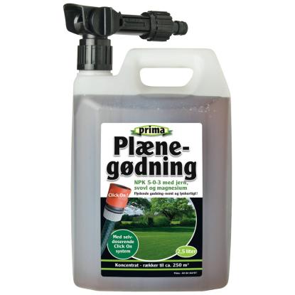 PRIMA click on plænegødning - 2,5 liter