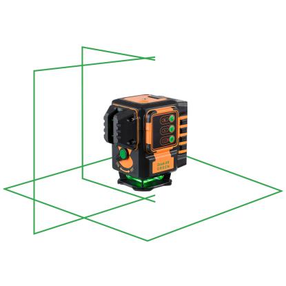 geo-FENNEL Geo4-XR GREEN selvnivellerende krydslinjelaser med 4 laserkryds