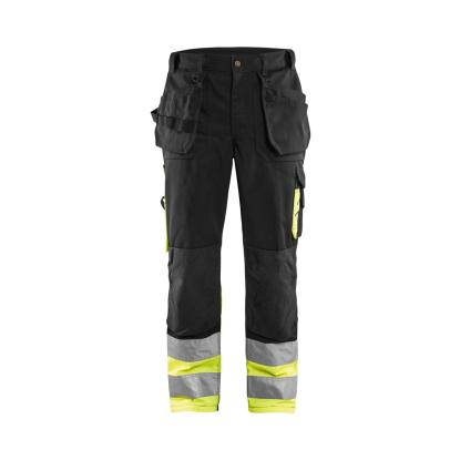 Blåkläder 1529 high vis buks, sort/hi-vis gul