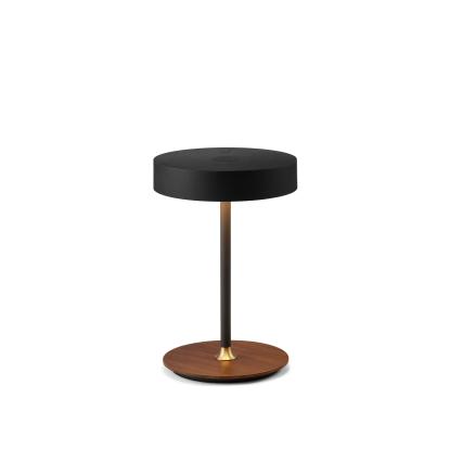 Halo Design On The Move batteri bordlampe, Ø13 cm, 2,5W, grafitsort