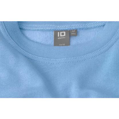 ID 0600 sweatshirt, klassisk, lys blå