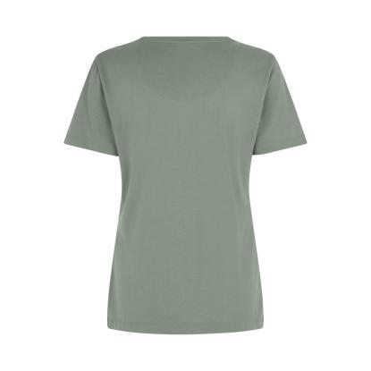 ID 0529 T-shirt, lyocell, dame, støvet grøn