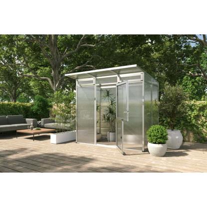 KGT Santini II s, drivhus, aluminium, 3,5 m²