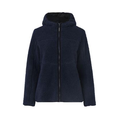 ID 0829 Pile fleecejakke, dame, navy