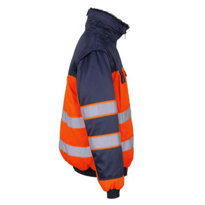 MASCOT SAFE IMAGE Livigno pilotjakke, hi-vis orange/marine