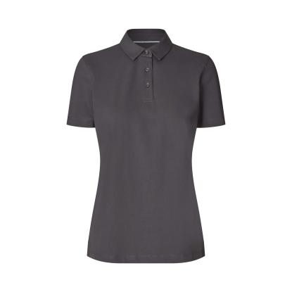 Seven Seas S523 poloshirt, økologisk, dame, silver grey