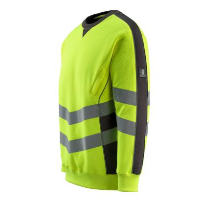 MASCOT SAFE SUPREME Wigton sweatshirt, hi-vis gul/mørk antracit