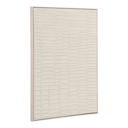 Ena vægdekoration, beige, 60 x 80 cm