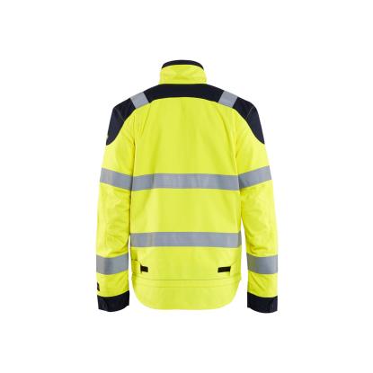Blåkläder 4089 multinorm jakke inherent, hi-vis gul/marineblå