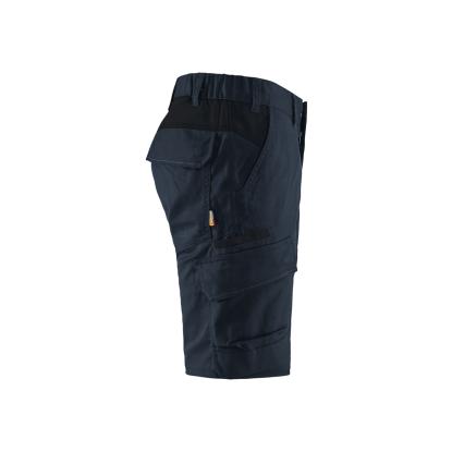 Blåkläder 1446 industri shorts med stretch, mørk marineblå/sort