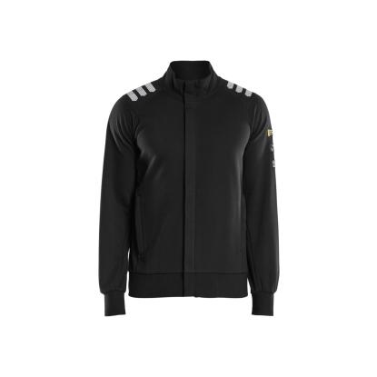 Blåkläder 3453 flammehæmmende sweatshirt full zip inherent, sort