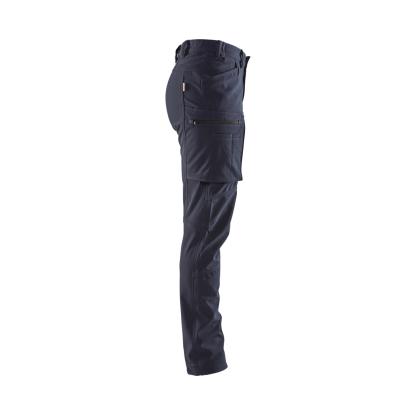 Blåkläder 7177 dame service softshell buks vinter, mørk marineblå