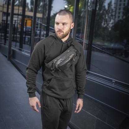 M-TAC Elite Hex bæltetaske, sort multicam/sort