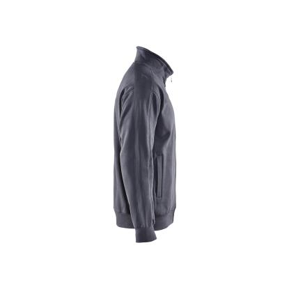 Blåkläder 3349 sweatshirt full zip, grå