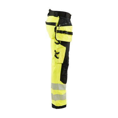 Blåkläder 1820 high vis softshell buks, hi-vis gul/sort