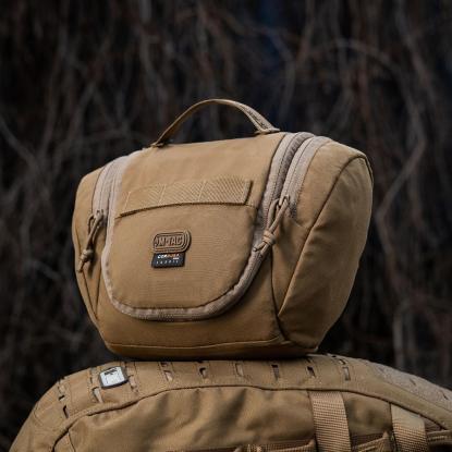 M-TAC Elite Gen. II toilettaske med spejl og ophæng, coyote