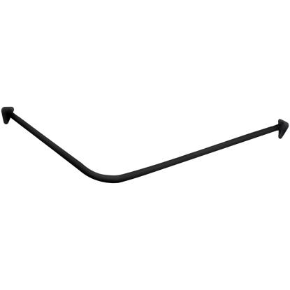 Habo forhængsstang, sort, 900 x 900 mm