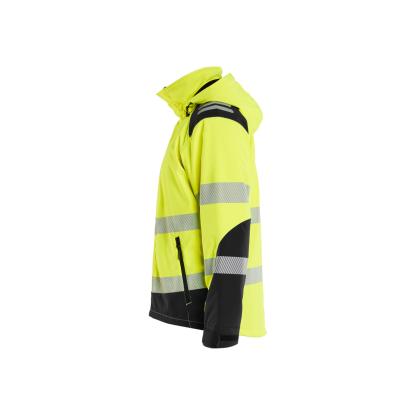 Blåkläder 4400 high vis letforet vinter softshelljakke, hi-vis gul/sort