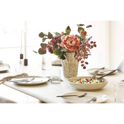 Viola serveringsskål, stentøj, beige, Ø27 cm