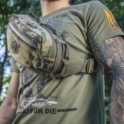 M-TAC Elite Hex bæltetaske, multicam/ranger green
