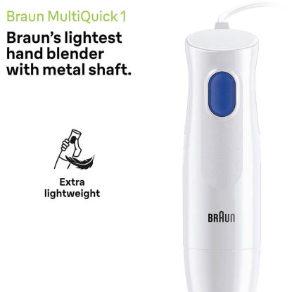 Braun MQ10.201M MultiQuick 1 stavblender og minihakker