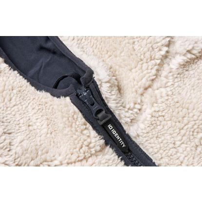 ID 0828 Pile fleecejakke, off-white