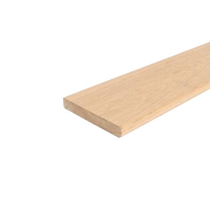 Europæisk eg terrassebrædder, glat/glat, 100% FSC, 21 x 145 mm