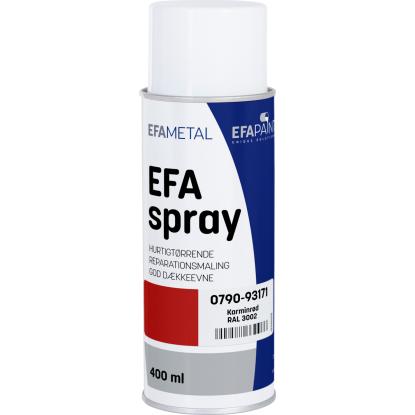 EFAmetal EFAspray, karminrød - 400 ml