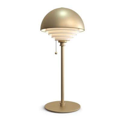 Herstal Motown bordlampe, E27, messing