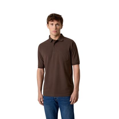 ID PRO Wear 0320 poloshirt med lomme, mocca