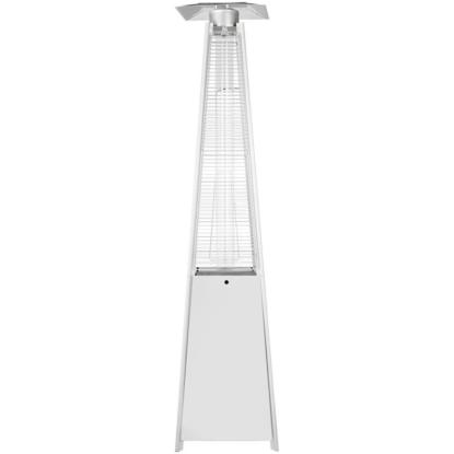 Densol Lux plus gas terrassevarmer, large, sølv - 13 kW