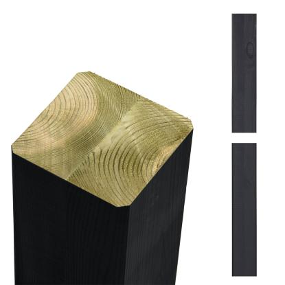 PLUS Daylife gyngestativ, model 1, sort/fyr, 198 x 198 x 208 cm