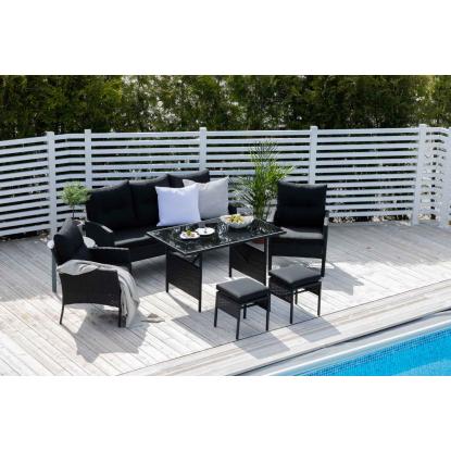 Venture Design Knock sofasæt, sort