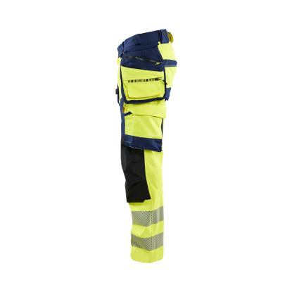 Blåkläder 1122 high vis buks 4-vejs stretch, hi-vis gul/marineblå