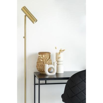 Skrivebord med sort ramme og sort bordplade 100x45x75 cm