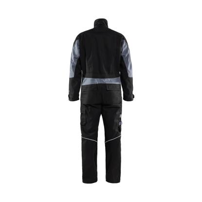 Blåkläder 6061 flammehæmmende kedeldragt, sort/grå