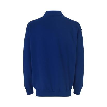 ID 0601 polosweatshirt, klassisk, kongeblå