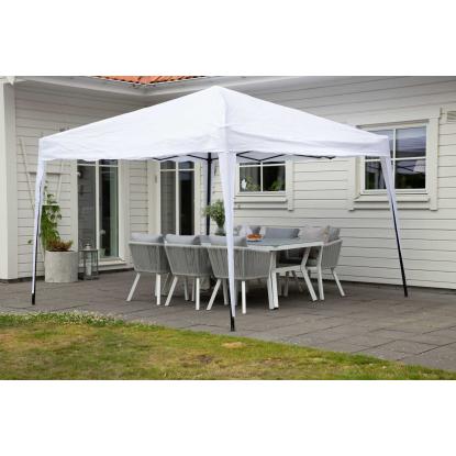 Venture Design Easy Up pavillon, hvid, 250 x 295 x 295 cm
