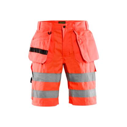 Blåkläder 1535 high vis shorts, hi-vis rød