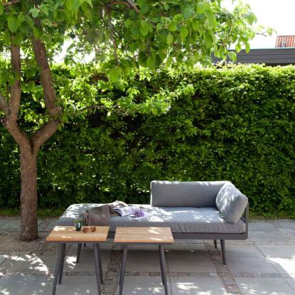 Cinas Rio daybed, solvogn, antracit, grå