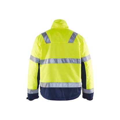 Blåkläder 4862 high vis vinterjakke, hi-vis gul/marineblå