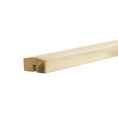 PLUS Klink/Plank mellem/topafslutning, PEFC, nåletræ, 174 cm
