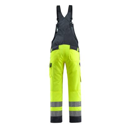 MASCOT SAFE LIGHT Gosford overall med knælommer, hi-vis gul/mørk marine