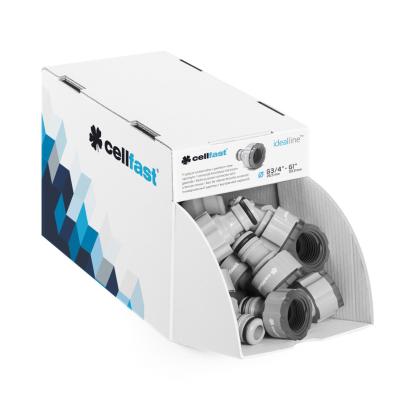 Cellfast CELLPRO hanekobling, hun-gevind, G1/2"-3/4", Ø21-26,5 mm