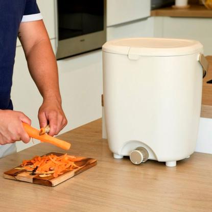 Bokashi kompostbeholder inkl. 350 g kompostgær - 15 liter