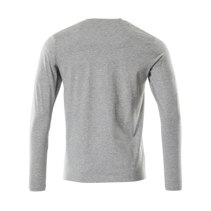 MASCOT CROSSOVER T-shirt, langærmet, grå-meleret