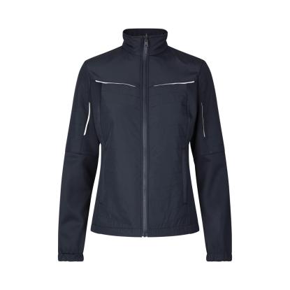 ID 0781 Zip-n-Mix hybridjakke, dame, navy